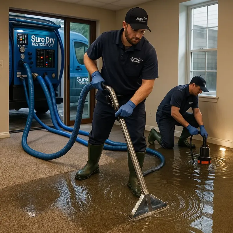 Water Extraction and Removal process in Ranchos de Taos, NM
